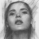 My project in Artistic Charcoal Portraiture: Creating Atmosphere course. Un proyecto de Dibujo y Dibujo de Retrato de annakocharina - 21.02.2021