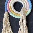 Meu projeto do curso: Macramê: técnica Fiber Emballage. Bordado projeto de anavicente - 22.02.2021