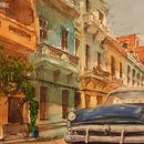 Havanna / Kuba. Un proyecto de Pintura a la acuarela de Wolfgang Scherzer - 22.02.2021