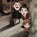 The Kid (proyecto). Een project van Digitale illustratie y Kinderillustratie van Adrian Vazquez - 26.01.2021