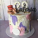 Painted Cake. Design projeto de Valeria Murillo Roldós - 22.02.2021