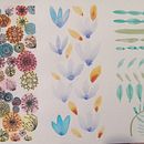 Practica de Acuarela. Naturalistic Illustration project by hikarudanna - 02.23.2021