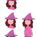 Witch and apprentice . Digital Drawing project by Dev - 02.23.2021