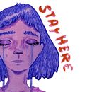 s t a y h e r e. . Desenho, Desenho artístico, Design de personagens, Ilustração tradicional e Ilustração digital projeto de Andrea Zambrano Veloso - 23.02.2021