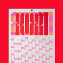 Calendrier Risograph 2021. Un projet de Animation 2D, Conception d'affiches , et Design graphique de Antton Ugarte Ibarrondo - 24.02.2021