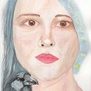 Mi Proyecto del curso: Retrato ilustrado en acuarela Ein Projekt aus dem Bereich Traditionelle Illustration von mjmaneiros - 23.03.2021