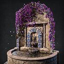 Antique Fountain. 3D, Game Development, 3D Modeling, and Video Games project by Paula Sánchez-Ferrero Ruiz - 02.23.2021