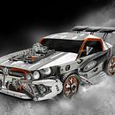Car made of tools. Un proyecto de Collage de Michal Hryniuk - 25.02.2021
