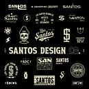 Brand Identify and Design Concept for Santos Design Co.. Un projet de Design graphique, Design t, pographique et Illustration traditionnelle de Braian - 25.02.2021