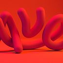Logotipo recreado en C4D. To, and Design project by Xavier Sanchez - 02.25.2021