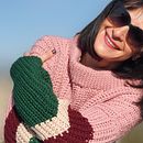 Jersey y cardigan. Un proyecto de Crochet de ESTHER LÓPEZ PÉREZ - 26.02.2021