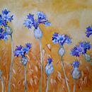 My project in Negative Watercolor Painting for Botanical Illustration course. Un progetto di Pittura ad acquerello di Tatiana Efremova - 03.03.2021