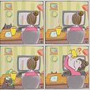 My project in Drawing for Beginners Level -1 course. Character Design, Children's Illustration, Comic, and Traditional illustration project by Laura Pagni - 04.10.2021