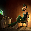 Izza Station. Character Animation, Character Design, Color Correction, Color Theor, Concept Art, Design, Digital Design, Digital Drawing, Digital Illustration, Digital Painting, and Traditional illustration project by Izzaartz - 04.29.2020