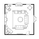 Family Room Project . Design interior de Mattie Giles - 02.28.2021