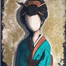 El submundo paranomal japonés.. Desenho, Ilustração com tinta, e Pintura Acrílica projeto de Noemí Gomez - 01.03.2021