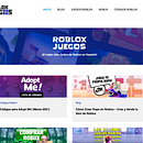 Mi Proyecto del curso: Creación de una web de Roblox . Dezvoltare web, Design web și Marketing digital de Enric Serrat - 03.01.2021