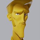 Rarible Man. Animation, Character Design, 3D Character Design, and Sculpture project by Luis Arizaga - 03.01.2021