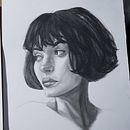 Mi Proyecto del curso: Retrato realista con lápiz de grafito. Desenho a lápis, e Desenho de retrato projeto de Fernando Antonio - 02.03.2021