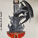 Mi Proyecto del curso: Relatos ilustrados: de la idea al papel. Ilustração tradicional, Ilustração com tinta, e Pintura em aquarela projeto de Noemí Gomez - 05.03.2021