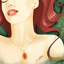 Woman Portrait. Un projet de Dessin, Dessin de portrait, Dessin numérique et Illustration numérique de Erika Talotta - 21.02.2021