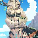 old statue. Un proyecto de Dibujo digital de Keisy Lopez - 02.03.2021