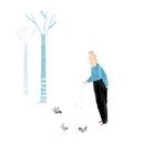 Black and Blue. Un proyecto de Ilustración digital de Cristina Gil - 02.03.2021