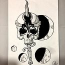 Cosmic (Illustration) . % Gustavo Carreira Menezes tarafından hazırlanan Mürekkep İllüstras, onu, Ve Dövme Tasarımı projesi - 10.02.2019