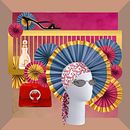 Mi Proyecto del curso: Introducción al vitrinismo comercial. Projekt z dziedziny Papercraft, Dekoracja wnętrz, DIY, Projektowanie powierzchni h, low i ch użytkownika Tanya Vanessa Granados - 25.11.2021