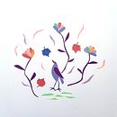 El jardín del amor. Een project van Traditionele illustratie, Kinderillustratie, Redactioneel ontwerp, Collage y Ontwerp van personages van Lorena Alonso Sánchez - 15.04.2021