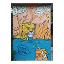 Tigerfish carever!"·$. Traditional illustration project by Varduk Varduk - 03.04.2021