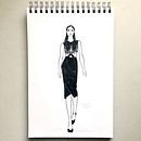 Inktober Faves. Un proyecto de Diseño de moda, Ilustración tradicional e Ilustración con tinta de Beth Jordan - 31.10.2020