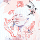 Mi Proyecto del curso: Retrato ilustrado en acuarela . Desen de portret & Ilustrație tradițională de zabalza98 - 03.04.2021