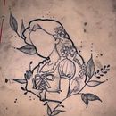 Meu projeto do curso: Tatuagem para principiantes . Design tatuaj de Juliana Saboia Larrubia - 03.04.2021