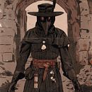 Ilustración Digital - Death. Een project van Traditionele illustratie van Luciana Gabriel - 01.03.2021