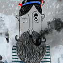 Sailor in the mist. Un projet de Design graphique de Maria Michailidou - 06.03.2021