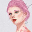 Mi Proyecto del curso: Retrato ilustrado con Procreate. Un progetto di Arte concettuale, Design digitale e Illustrazione digitale di estrella_kasuki - 06.03.2021