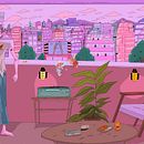 My project in Illustration and GIF Creation on Procreate course. Un projet de Animation 2D, Animation de personnages, Conception de personnages, Art conceptuel et Illustration traditionnelle de Rimsha Ahmed - 09.03.2021