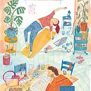 Flow magazine. Un proyecto de Ilustración tradicional de Sarah van Dongen - 01.09.2020