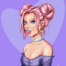 My first fully coloured illustration! . Een project van Ontwerp van personages van C B - 08.03.2021