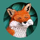 Paper Fox. . Character Design, Editorial Design, and Editorial Illustration project by Diana Beltran Herrera - 03.20.2021