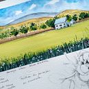 Mi Proyecto del curso: Cuaderno de viaje en acuarela. Ilustração tradicional projeto de Luli Oliva - 12.03.2021
