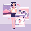 Freepik Favorites. Un proyecto de Diseño de personajes, Ilustración tradicional e Ilustración vectorial de Carolina Valtuille - 09.03.2021