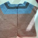 Mi Proyecto del curso:  Top-down: prendas a crochet de una sola pieza. Un projet de Crochet de vsumohano - 09.03.2021