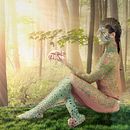 Cambio textura camaleón a piel humana y diseño portada libro. Un proyecto de Retoque fotográfico y Fotomontaje de Mario Garcia - 01.03.2021