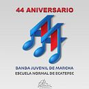 Isotipo BJM 44 Aniversario. Logo Design, and Traditional illustration project by Martin Mariano Hernandez Tena - 03.10.2021