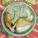 El tiempo.. Traditional illustration, Ink Illustration, and Digital Illustration project by María José Andúgar - 03.10.2021