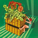 Gerbera.. Traditional illustration, Ink Illustration, Digital Illustration, and Naturalistic Illustration project by María José Andúgar - 03.10.2021