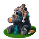 Oso Andino Proyecto Para la SENDA VERDE. Een project van Traditionele illustratie van Albaro Alberto Irusta Vasquez - 10.03.2021