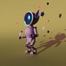 Mi Proyecto del curso: Introducción a la creación de personajes y modelado 3D con Maya . % Nohemí R. Villa tarafından hazırlanan Tasarım, Ve 3D projesi - 03.11.2021
